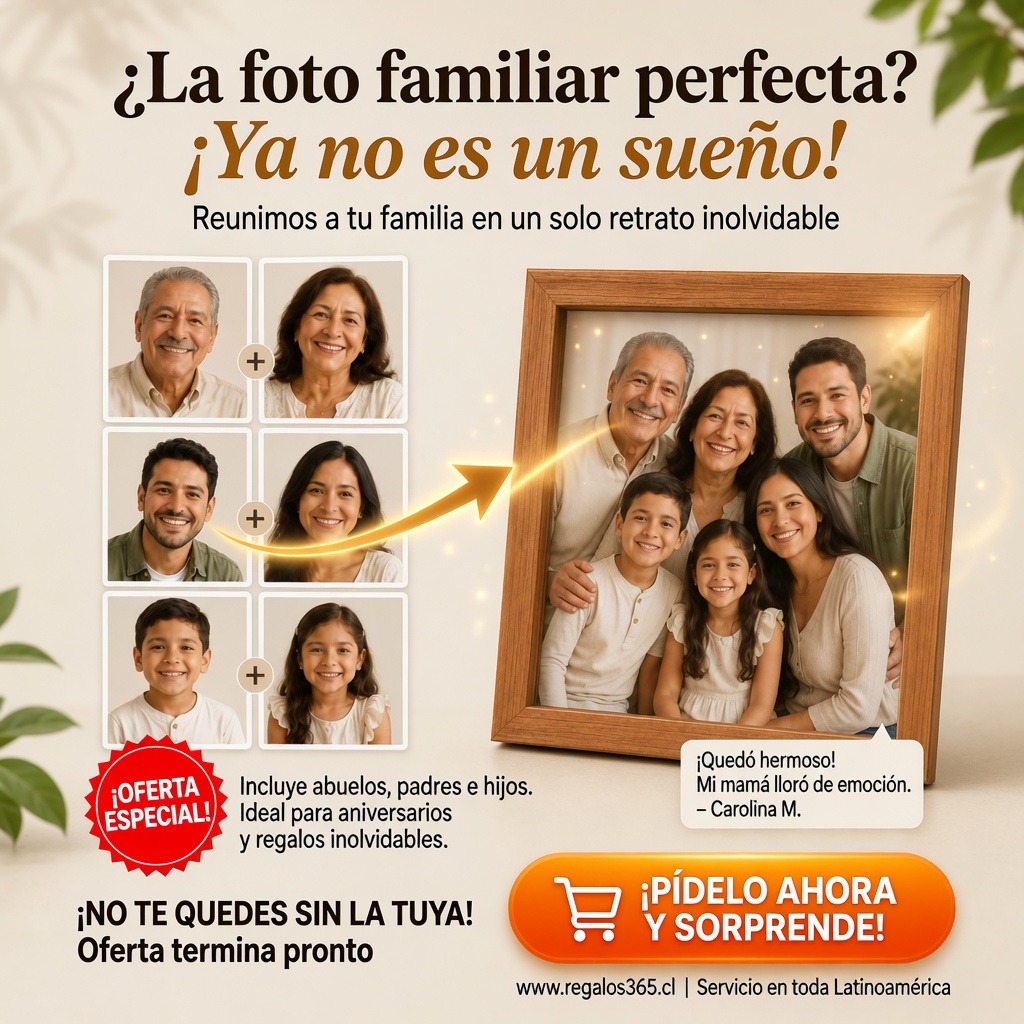 ¿La foto familiar perfecta? Ya no es un sueño